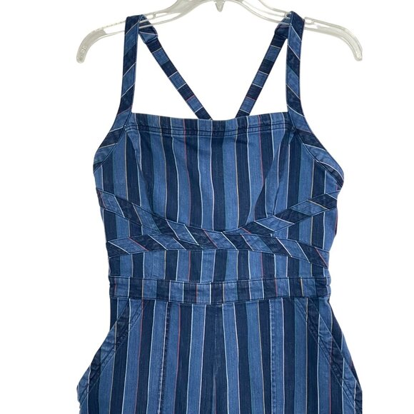 Anthropologie Nikola Wide Leg Cropped Jumpsuit  Size 4 - Picture 2 of 15